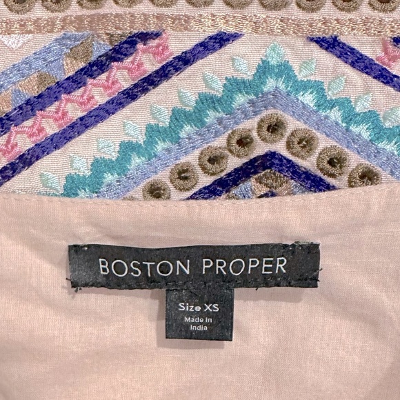 Boston Proper Embroidered Top - Picture 12 of 14